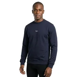 Felpa Heavyweight Cotton Dark Navy / White