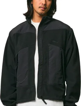 Polaire décontractée et chaude - Thermal Fleece Jacket Black - Taille M - Noir - Gramicci - FashionsVida