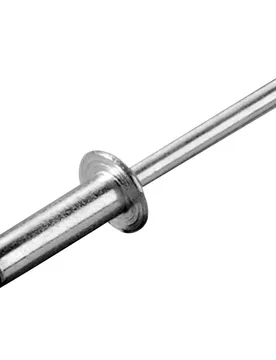 Stainless Steel Rivet 100 Units Silver 4 x 16 mm unisex - Oem Marine - FashionsVida