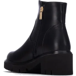 Botines básicos de mujer con cremallera