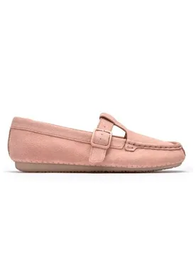Womens Light Pink Freckle TBar Shoe - Female - Pink - UK 5 - Clarks - FashionsVida