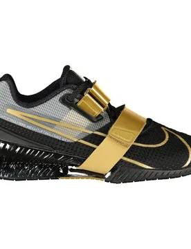 Chaussures D´haltérophilie Romaleos 4 Black / Metallic Gold / White EU 40 1/2 - Nike - FashionsVida