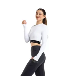 T-shirt à Manches Longues Amoli White M