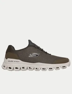 Glide-Step Noltek Slip-Ins Trainers Olive male - Skechers - FashionsVida