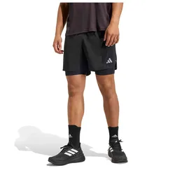 Pantaloni Corti Adi365 Running Essentials 2in1 Black XL