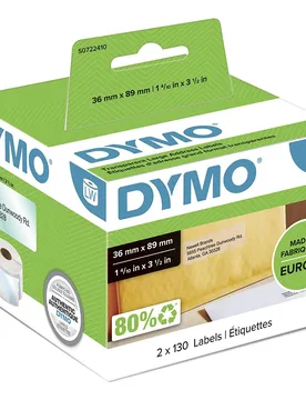 Étiquette Grandes étiquettes D´adresse 12x 36x89 Mm 260 Unités White One Size unisex - DYMO - FashionsVida