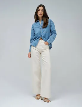 Vaqueros de mujer wide leg - Salsa Jeans - FashionsVida