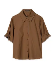 Luisa Cerano Blouse marron 38