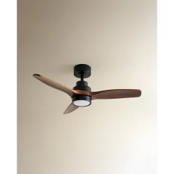 Ventilador de techo S con luz LED y motor DC Son Bou