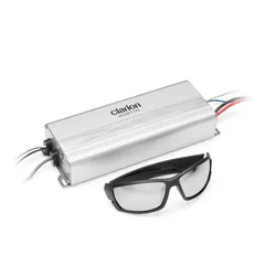 Mono Subwoofer 1x200w Amplifier Grey One Size unisex