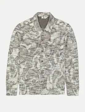 Overshirt mit Muster Mehrfarbig L - Garcia - FashionsVida