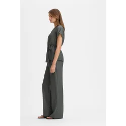 Pantalón de mujer ancho textura