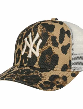 Forty MC WMNS Leo Yankees Cap by - beige-black - Damen - Size: One Size - New era - FashionsVida