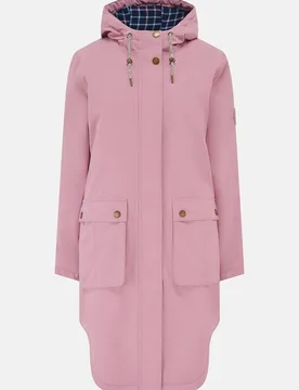 Women's Imogen Coat in Rose Size: 8 - Rose - Size: 8 - Lighthouse Clothing - FashionsVida