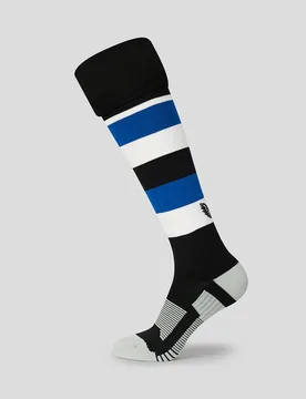 Bath Rugby Unisex 2026/27 Home Socks BLACK/BLUE 6-9 unisex - Castore - FashionsVida