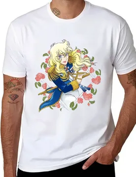 Oscar Fran?ois de Jarjayes (Blue edit. 2021) T-Shirt anime tshirt t shirts for man cotton T-Shirt - Aliexpress - FashionsVida