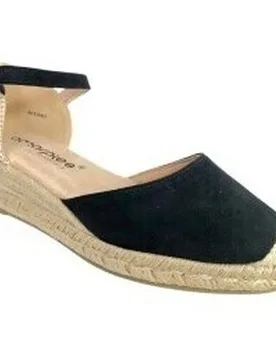 Espadrilles 26481 Acx Schwarzer Damenschuh 36;37;39 Female - Amarpies - FashionsVida