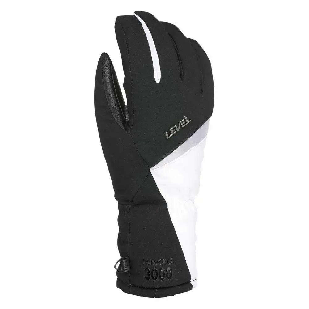 Gants Alpine Black / White S - Level - FashionsVida