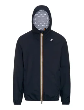 Giacche uomo - jack stretch dot blue depth - blu - K-way - FashionsVida