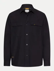Overshirt mit Taschen Schwarz M
