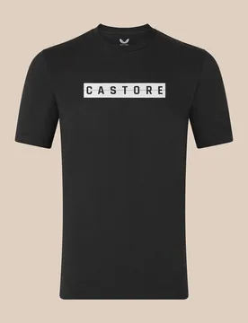 Unisex Short Sleeve Cotton T-shirt - Black Black 3XL unisex - Castore - FashionsVida
