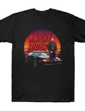 Knight Rider 1982 Retro Car Gift t shirt 100% cotton printed tee Short Sleeve Graphic Clothes All size tops S-6XL - Aliexpress - FashionsVida