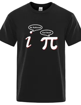 Summer Men's T-shirt High Quality Cotton Blend Funny Π Design Printing Casual Loose O-neck for Men Short Sleeve T-shirt Male Top - Aliexpress - FashionsVida
