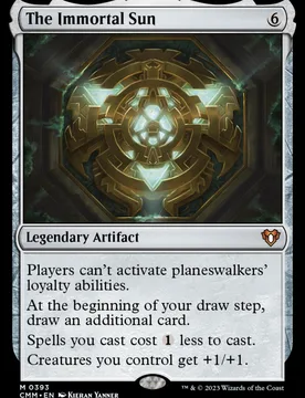 The Immortal Sun Commander Masters - Magic: The Gathering - FashionsVida