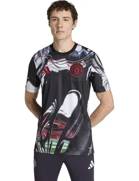 Camiseta de hombre Manchester United FC 2025-2026 Pre Match - Adidas - FashionsVida