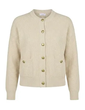 Strickjacke Damen Sand L,M Damen - Brunello cucinelli - FashionsVida