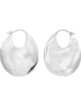 Womens Jtxhs-J092 Ladies Earrings - Silver Stainless Steel - One Size - Rosefield - FashionsVida