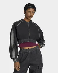 Womens Tracktop Sst Denim - Nero, nero nero Donna taglia L