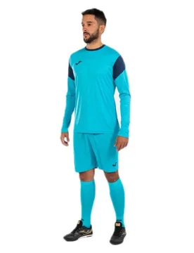 Ensemble à Manches Longues Phoenix Fluor Turquoise / Navy L - Joma - FashionsVida