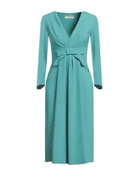 Midi-Kleid Damen Tūrkis 34,36 Damen
