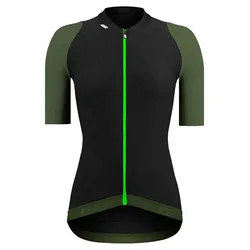 Maglia A Maniche Corte Summum Black / Khaki Green