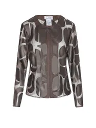 Chaqueta corta marrón XXL