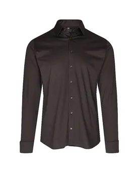 Maglia in jersey Slim Fit marrone M - DeSoto - FashionsVida