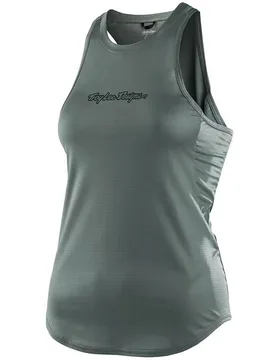 Canotta Bici Donna Troy Lee Design WOMENS LUXE TANK STEEL GR taglia M - Troy Lee Designs - FashionsVida