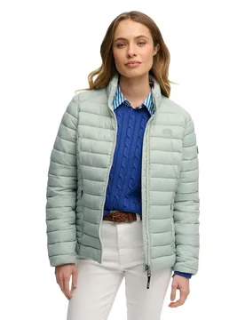 Giacca Fuji Lite Padded Aqua Grey L - Superdry - FashionsVida