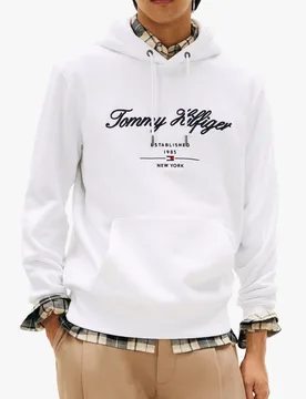 Sweat à capuche brodé - Tommy hilfiger - FashionsVida