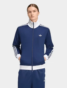 Mens Track Top Beckenbauer - Blu, blu blu Uomo taglia XS - Adidas - FashionsVida