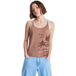 Camiseta de mujer Moon Canyon Ring