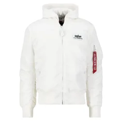 Industries MA-1 ZH Back Print Jacket White / Black XL Herren