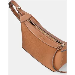 Bolso de hombro de mujer en piel