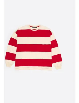 Camiseta de mujer oversize rayas - Bimba y Lola - FashionsVida