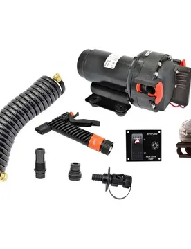 Aquajet Wd 20l/min Pump Set 12v 5 Bar Black One Size unisex - Johnson Pump - FashionsVida