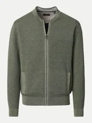 Casamoda Strickjacke SNOS Grün 3XL