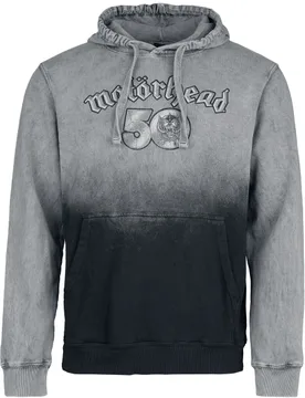 Kapuzenpullover - 50 Years - S bis XXL - für Männer - Größe M - grau - EMP exklusives Merchandise! - Männer - male - Motörhead - FashionsVida
