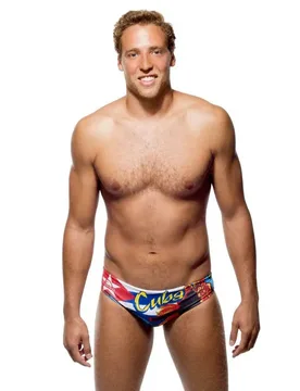 Cuba Puro 2015 Swimming Brief Multicolor S Men - TURBO - FashionsVida