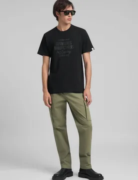 Pantalón de hombre tipo cargo con cintura elástica - Replay - FashionsVida
